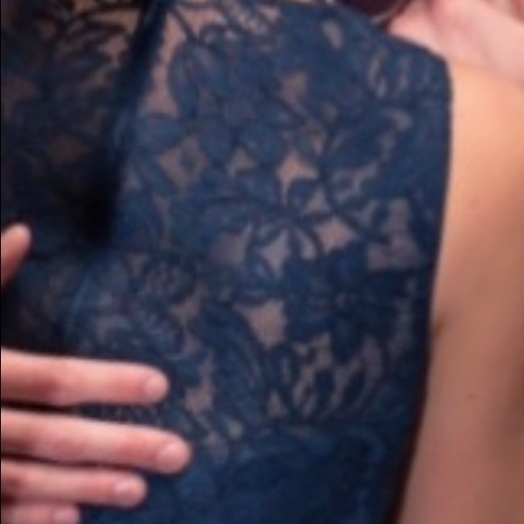 Navy blue bridesmaid dress - Picture 4 of 4